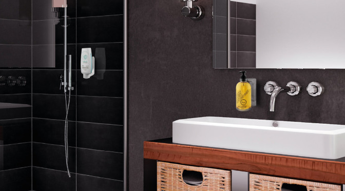 Dispenser bagno&doccia, pratico ed originale