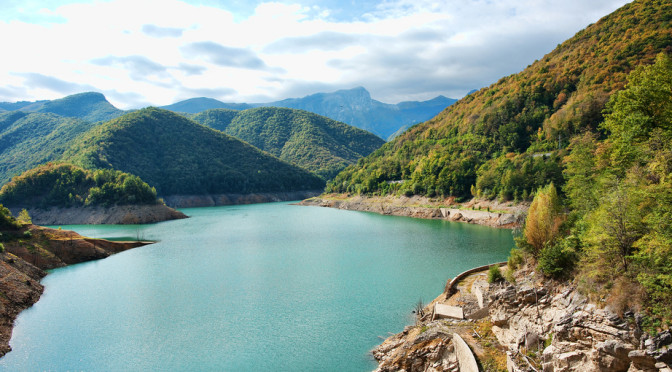 La città sommersa nel Lago di Vagli